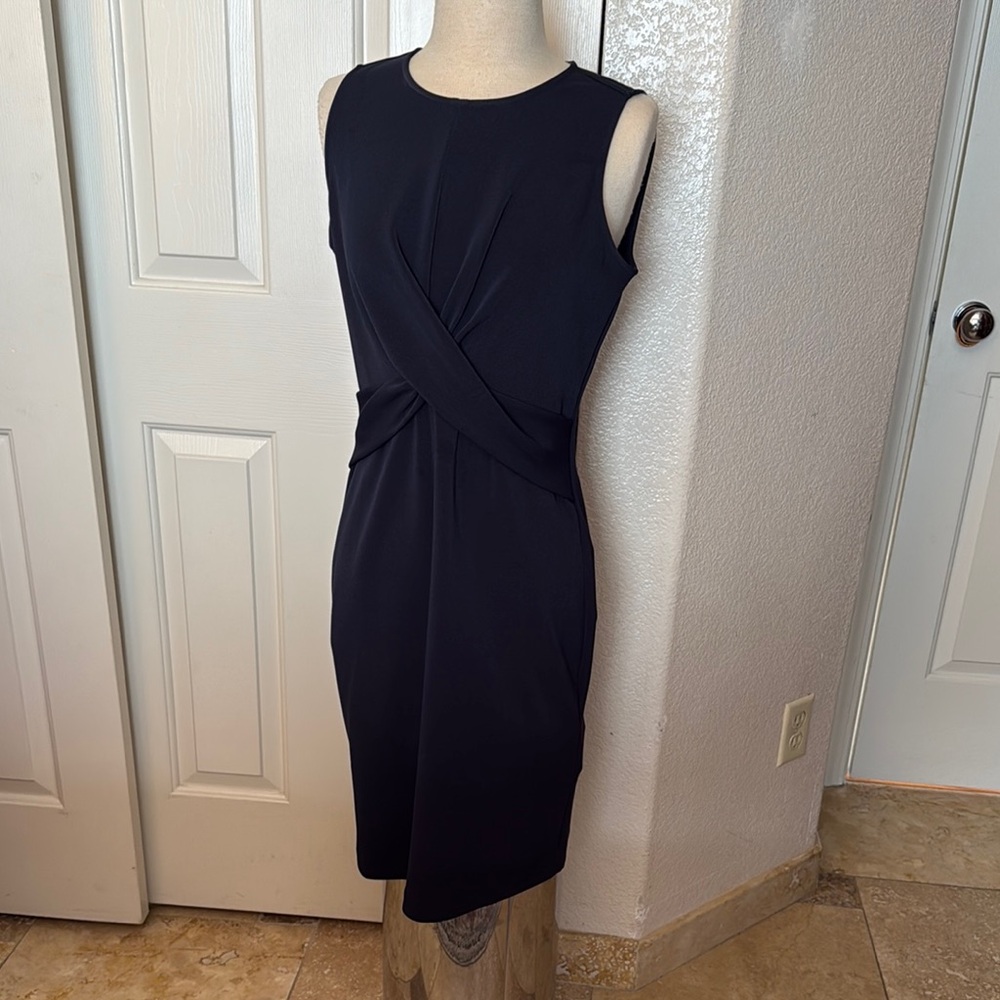 Ann Taylor Blue Midi Dress